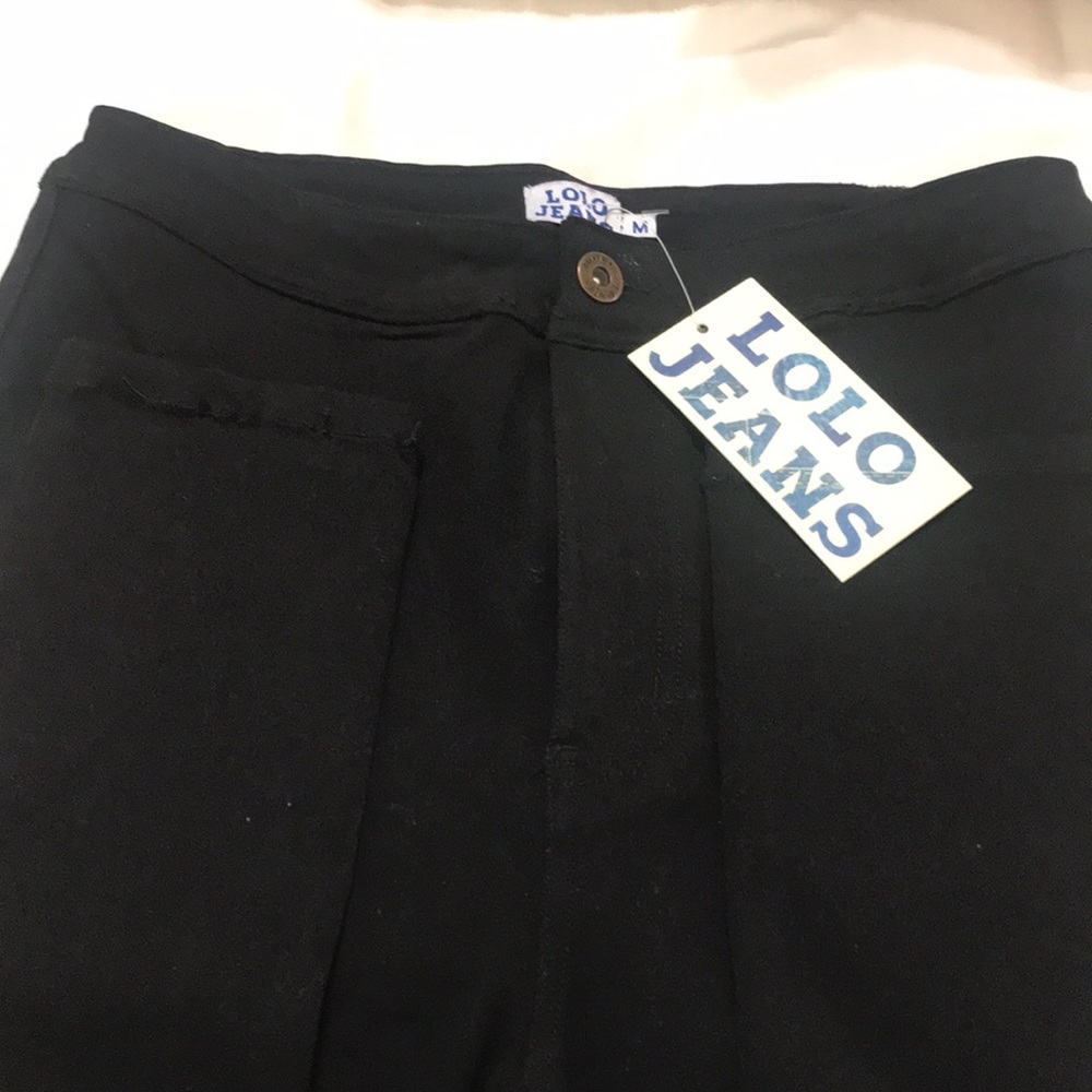 Black LOLO Jeans size medium.  NWT